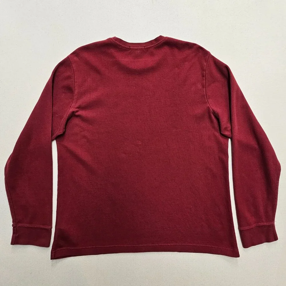 True Religion Thermal Long Sleeve T Shirt L